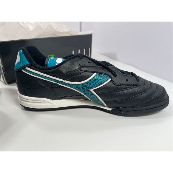 VTG Diadora Serie A Jr Sz 6 Soccer Cleats Shoes Beppe Signori Signature Edition - Picture 14 of 15